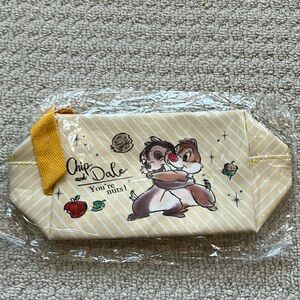 NWT - Disney Chip and Dale make-up case.